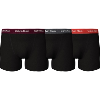 Боксерки Calvin Klein Cotton Stretch Boxer Shorts - Rhone/Char/Orng