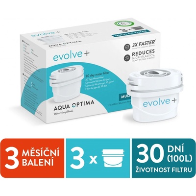 Aqua Optima Evolve+ 3 ks od 303 Kč - Heureka.cz