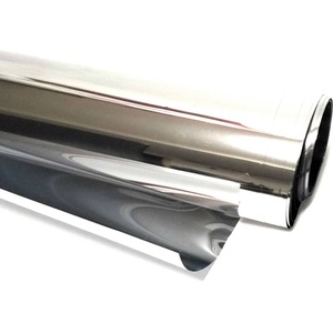 Almartrade Огледално фолио AlMar Silver за затъмнение на стъклa, прозорци, 75 см x 300 см