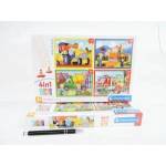 Clementoni CLEM. PUZZLE 4 in 1 SUPER COLOUR Busy at Work