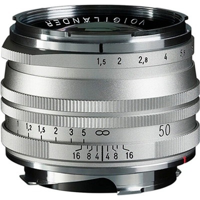 Voigtlander Nokton 50mm f1.5 VM II silver