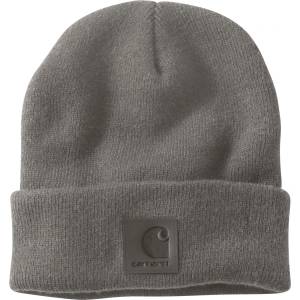 Carhartt Мъжка зимна шапка (beanie) Carhartt Black Label Watch Hat Beanie - Mud Gray - размер One Size (204-7559-0911)