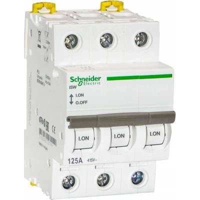 Modulární odpínač Schneider Electric 100A 3P 3M IP20 bílý