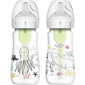 Dr. Brown's Комплект шишета Dr. Brown's - Options+, Anti-Colic, 270 ml, Океан, 2 броя (72239327401) - ozone