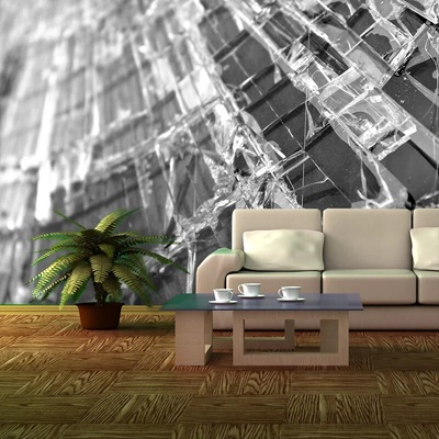Sablio Tapeta Rozbité sklo, rozmery 336x220 cm