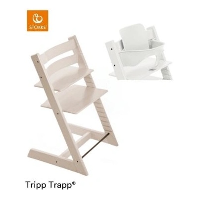 Stokke Tripp Trapp + Baby Set 2 Whitewash