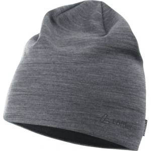 Löffler Зимна шапка (beanie) Löffler Artista Merino Wool Beanie - Grey Melange - размер One Size (904-4743-0111)