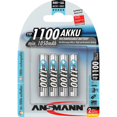 Ansmann AAA 1100mAh 4ks 7521