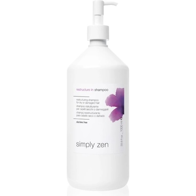 simply zen Restructure In шампоан за суха и увредена коса 1000ml