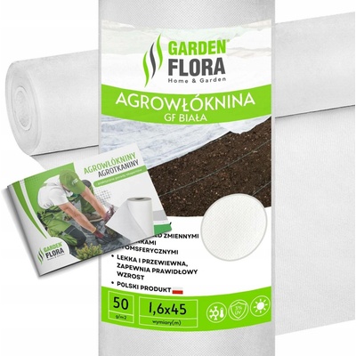 GF Agro Bílá zimní netkaná textilie GF P-50 1,6m x 45m