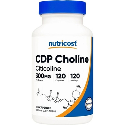 Nutricost CDP Choline 300 mg [120 капсули]