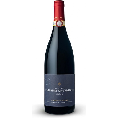 Vinařství Václav Cabernet Sauvignon suché červené 2023 13,5% 0,75 l (holá láhev)