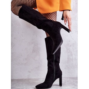 Step in style Дамски ботуши с ток модел 173449 Step in style