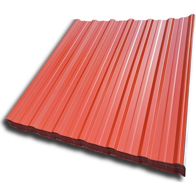 Blachotrapez T18 Plus 0,5 x 1173 x 1500 mm Polyester Standard červenohnedá 1 ks