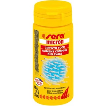 Image 1 of Sera Micron, 50 мл - Храна за малки рибки
