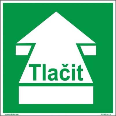 DUKO TLAČIT Formát: 100 x 100 mm