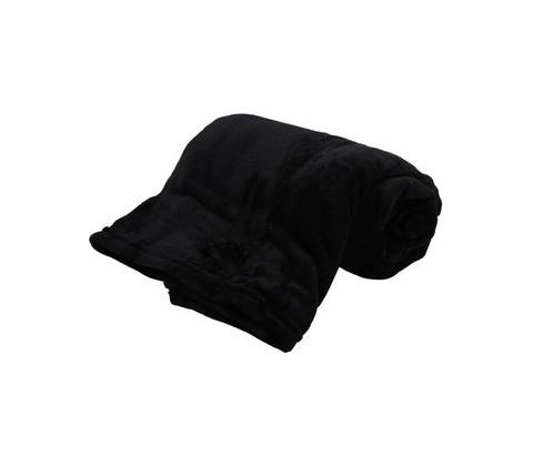 HOME ELEMENTS Deka 220 GSM Černá 150x200