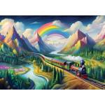 Art Puzzle - Puzzle Rainbow Express - 260 piese