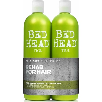 Tigi Bed Head Re-Energize Revitalizující šampon 750 ml + kondicionér 750 ml darčeková sada