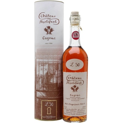 Cognac Chateau Montifaud Louis Vallet Heritage 50 let 40% 0,7 l (karton)