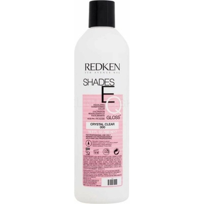 Redken Shades EQ Color Gloss Crystal Clear 500 ml – Transparentná demi-permanentná farba na vlasy pre oslnivý lesk