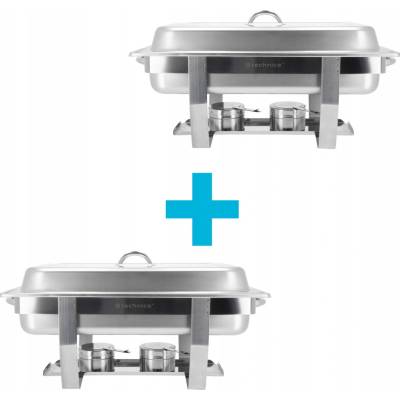 Sada 2x Gastronomický ohřívač GN 1/1 9 L Technica
