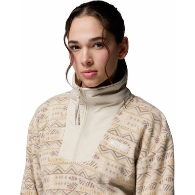 Columbia Sequoia Grove Printed Half Zip bežová