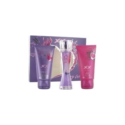 Mexx XX Very Wild EDT 20 ml + sprchový gél 50 ml + telové mlieko 50 ml darčeková sada
