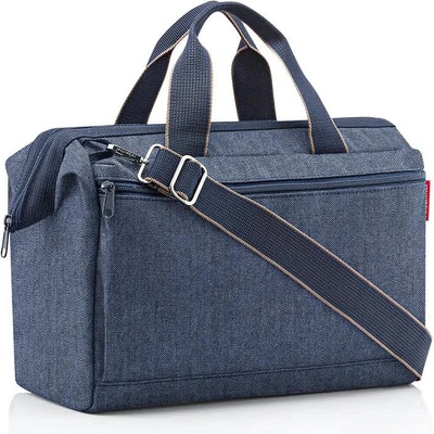 Reisenthel Чанта Reisenthel Allrounder s pocket bag - Blue (Herringbone Dark Blue)