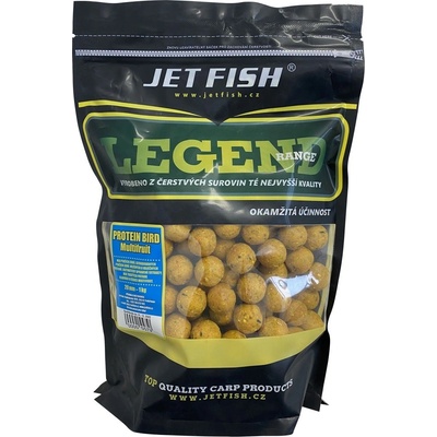 Jet Fish Boilies Legend Range Protein Bird Multifruit 250g 20mm