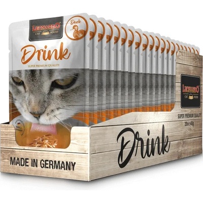 Leonardo drink kuřecí polévka s kachnou 20 x 40 g