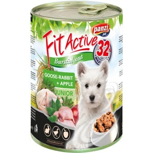 Panzi FitActive junior Goos-Rabbit + Apple 6x415 g
