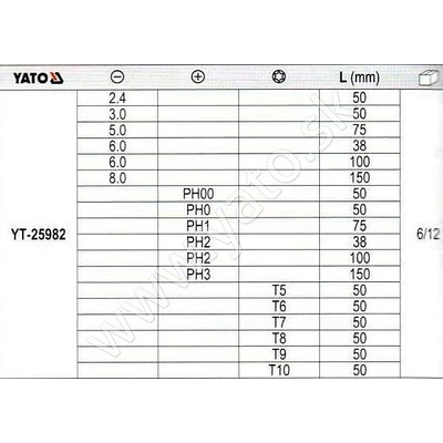 YATO YT-25982