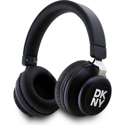 DKNY PU Leather Stack Logo Bluetooth Stereo Headphone