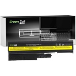 Green Cell Батерия (заместител) за лаптоп Lenovo, съвместима с ThinkPad T60/T61/R60/R61, 6-cell, 10.8V, 5200 mAh (LE01PRO)