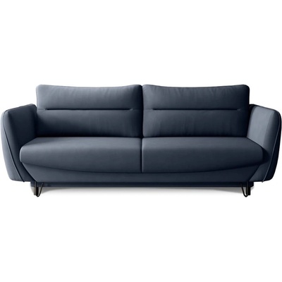 Eltap Син шенилов разтегателен диван с място за съхранение 236 cm Silva - ELTAP (SO-SIL-40PO)