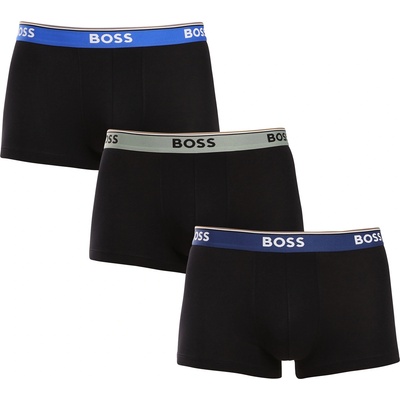 BOSS Комплект от три - мъжки боксерки BOSS черни BOSS | Cheren | МЪЖЕ | M