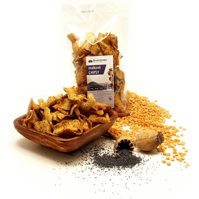 Damodara Chipsy Makové 40g
