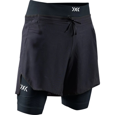 X-Bionic Мъжки шорти за бягане X-Bionic Effektor 2in1 Shorts Running shorts - X Black - размер M (012-3501-0112)