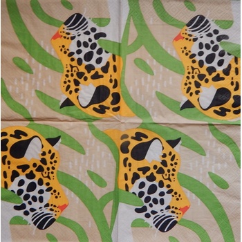 Paper Designe servítky Leopard 33x33cm