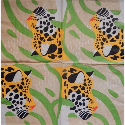Paper Designe servítky Leopard 33x33cm