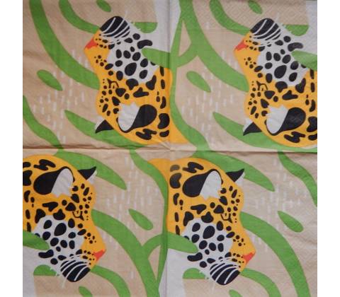 Paper Designe servítky Leopard 33x33cm