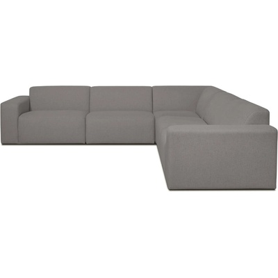 Scandic Сив ъглов диван Roxy - Scandic (Roxy 3+90+3 3 grey)