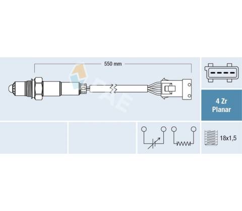 Lambda sonda FAE 77410