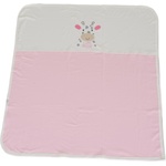 Cangaroo Бебешко одеяло Cangaroo - Mum's Giraffe, 90 х 100 cm, розово (111710) - ozone