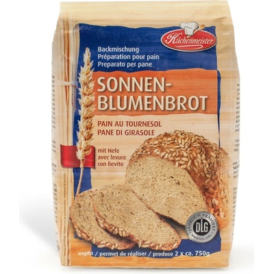 Küchenmeister Směs na chleba Slunečnicový chléb 0,5 kg – Zbozi.Blesk.cz