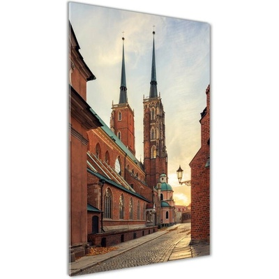 Vertikálny fotoobraz na skle Vratislav Poľsko 50x100 cm