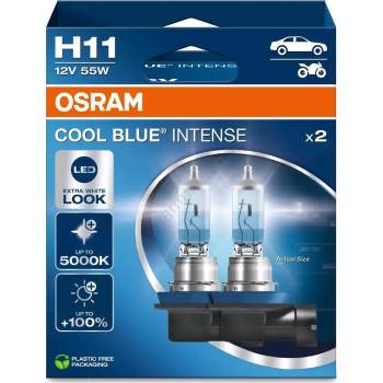 OSRAM КОМПЛЕКТ 2x Авто крушка COOL BLUE H11 PGJ19-2/55W/12V 5000K - Osram (OA0023)