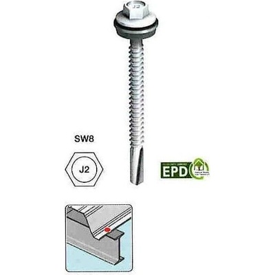 Samovrtný šroub Saphir JT2-D-6H-5,5x122 + V16 do oceli – Zboží Mobilmania