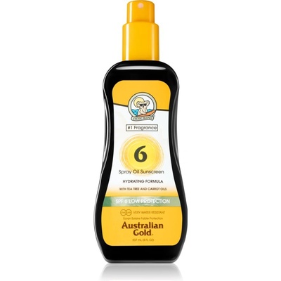 Australian Gold Spray Oil Sunscreen олио спрей за тяло против слънчеви лъчи SPF 6 237ml